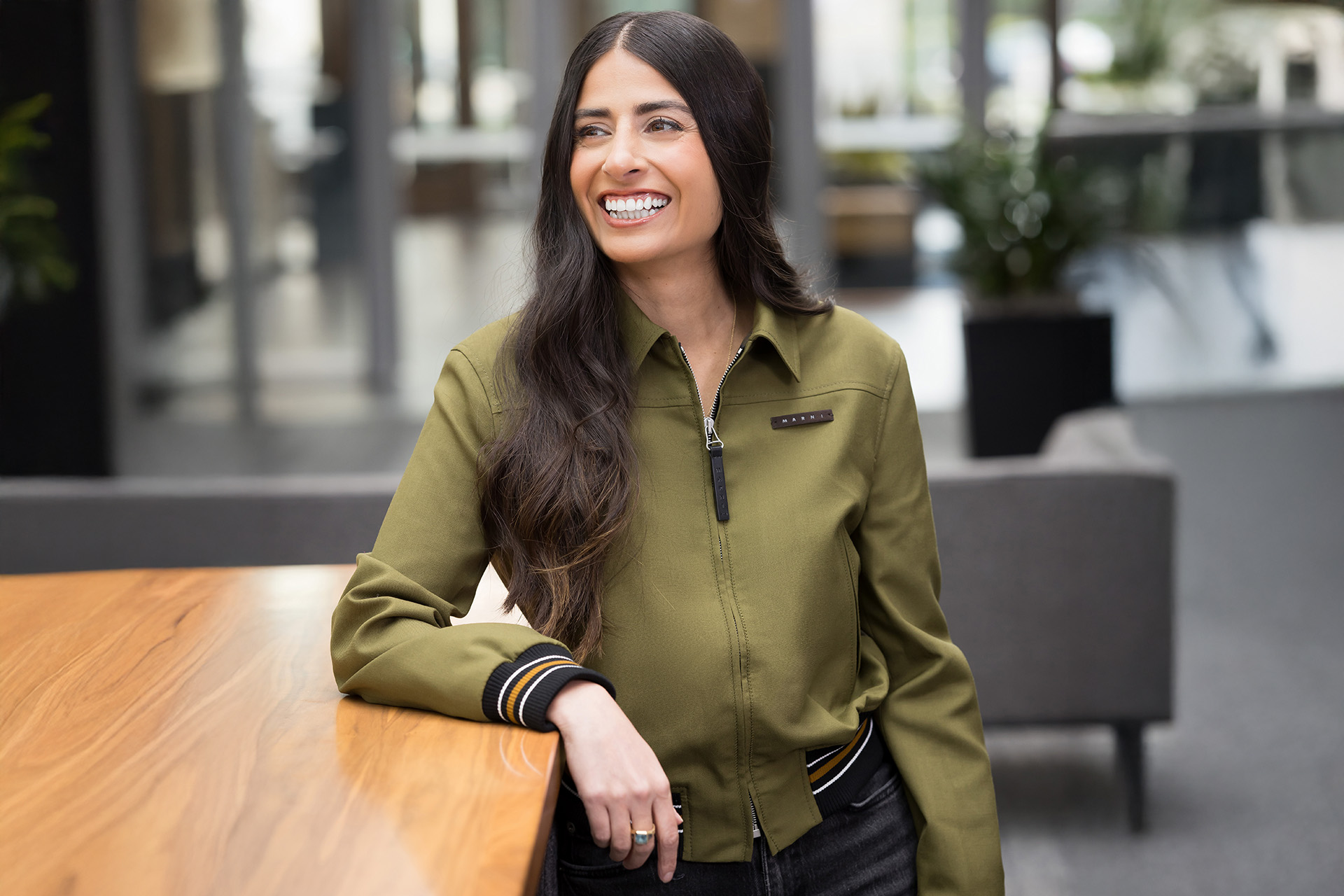 Asha Sharma in the official photograph accompanying Microsoft's announcement of her appointment to lead its gaming business